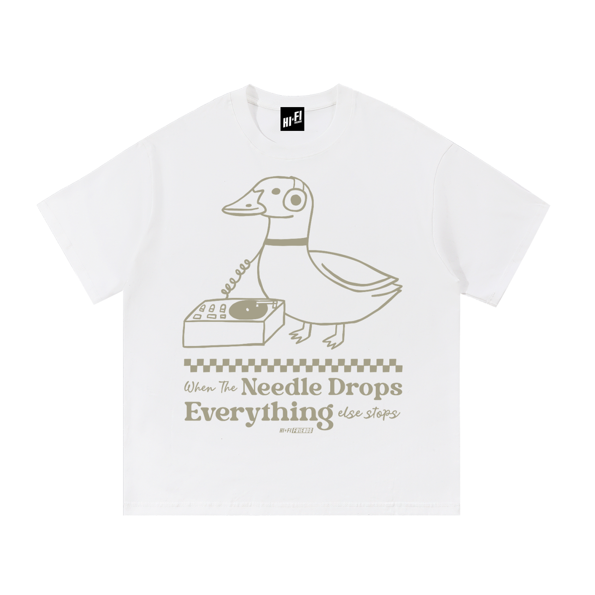 When The Needle Drops Tee
