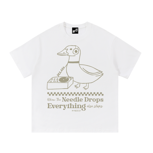 When The Needle Drops Tee