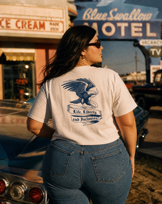 Life. Liberty. and Inclusion. Boxy Tee