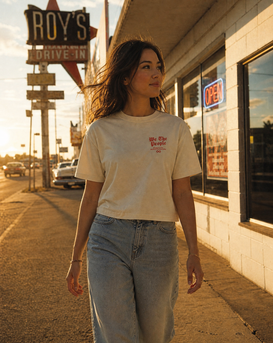 We The People Boxy Tee