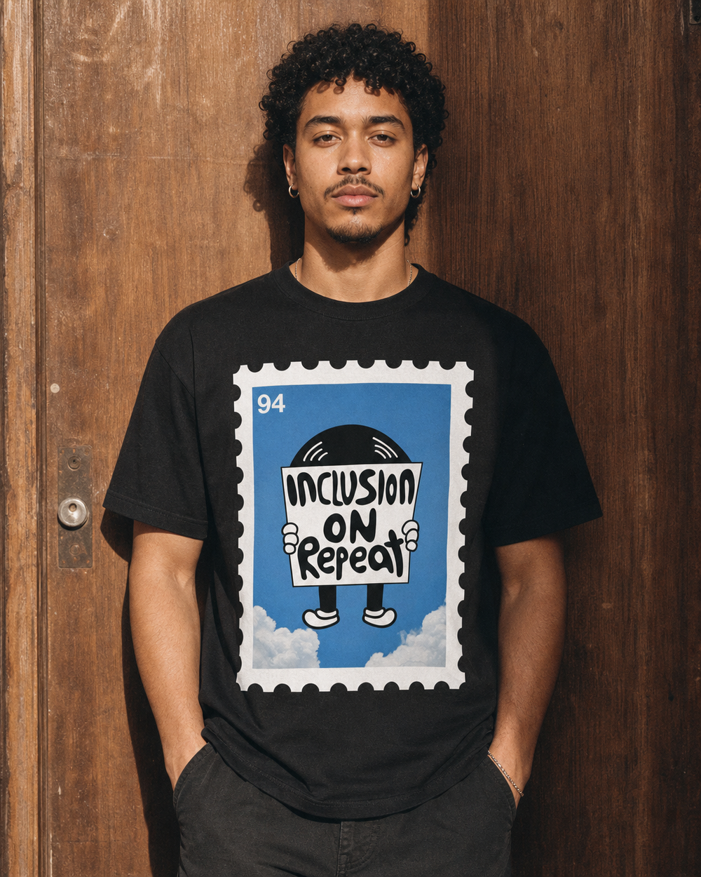 Inclusion On Repeat (Stamp) Tee
