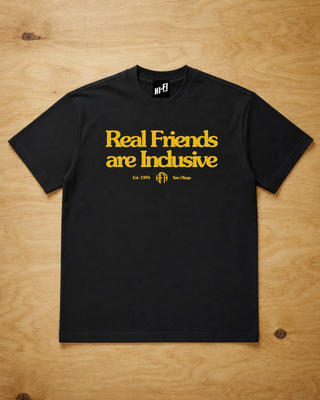 Real Friends Are Inclusive Youth Tee