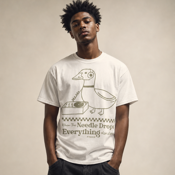 When The Needle Drops Tee