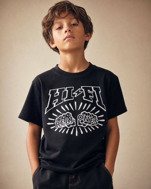 Real Ones design on a youth tee.