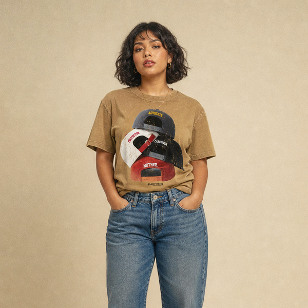 Hi-Fi Mamas: Hats Oversized Tee