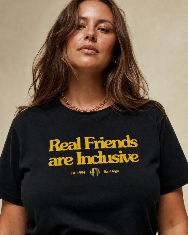 Real Friends Are Inclusive Tee