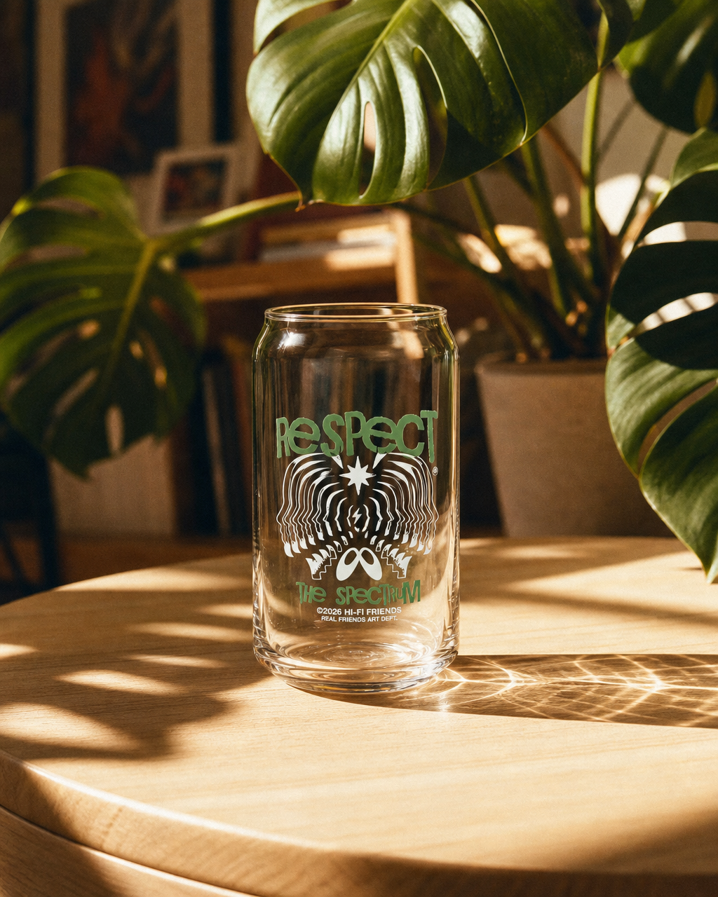 Respect The Spectrum Glass