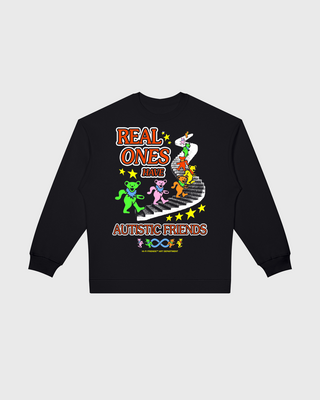 Real Ones Have Autistic Friends Sweatshirt