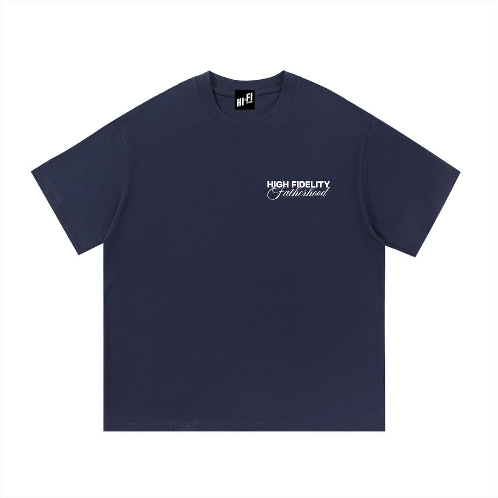 Dads In The Mix graphic tee in Hi-Fi Fathers inclusive apparel style.