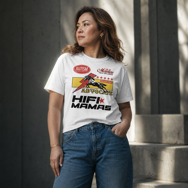 Hi-Fi Mamas: Racing Boxy Tee