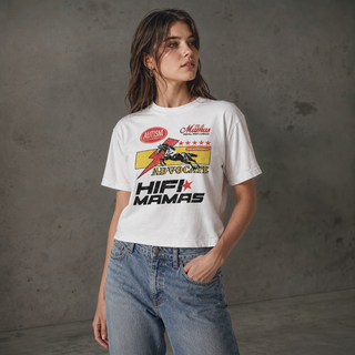 Hi-Fi Mamas: Racing Boxy Tee