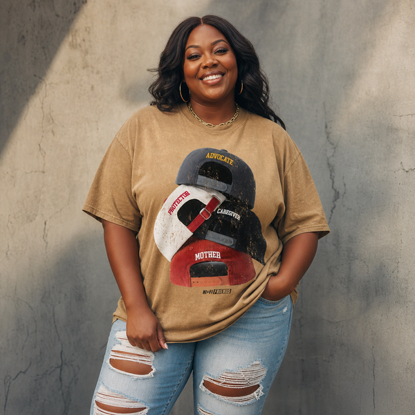 Hi-Fi Mamas: Hats Oversized Tee