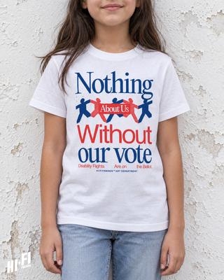 Nothing About Us Without Our Vote Youth Tee