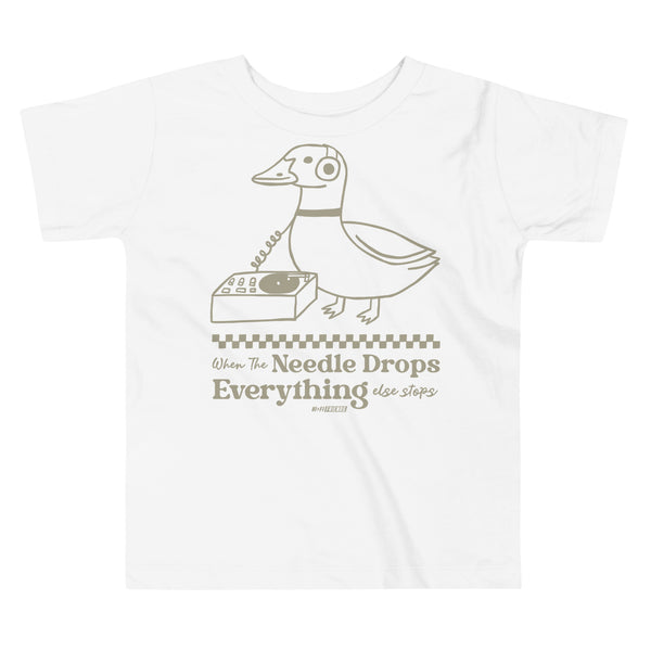 When The Needle Drops Toddler Tee