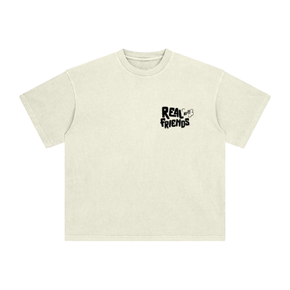 Real Friends Spray Can // Unisex Enzyme Washed T-Shirt