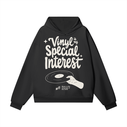 Vinyl is My Special Interest Heavyweight Hoodie