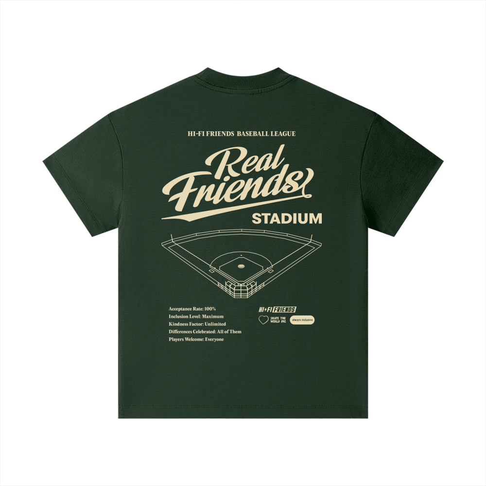Real Friends Stadium Youth — Blackish Green