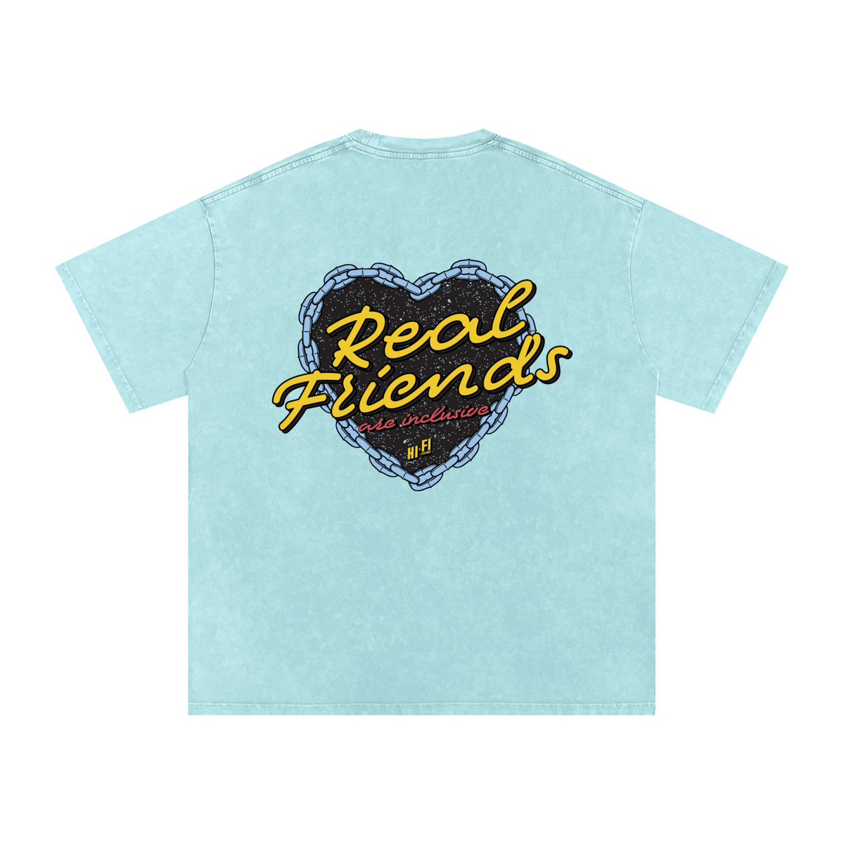 Real Friends Are Inclusive Oversized Tee