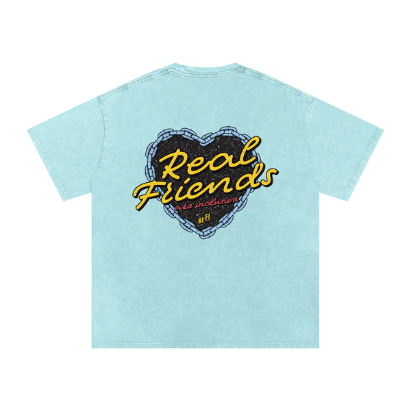 Real Friends Are Inclusive Oversized Tee
