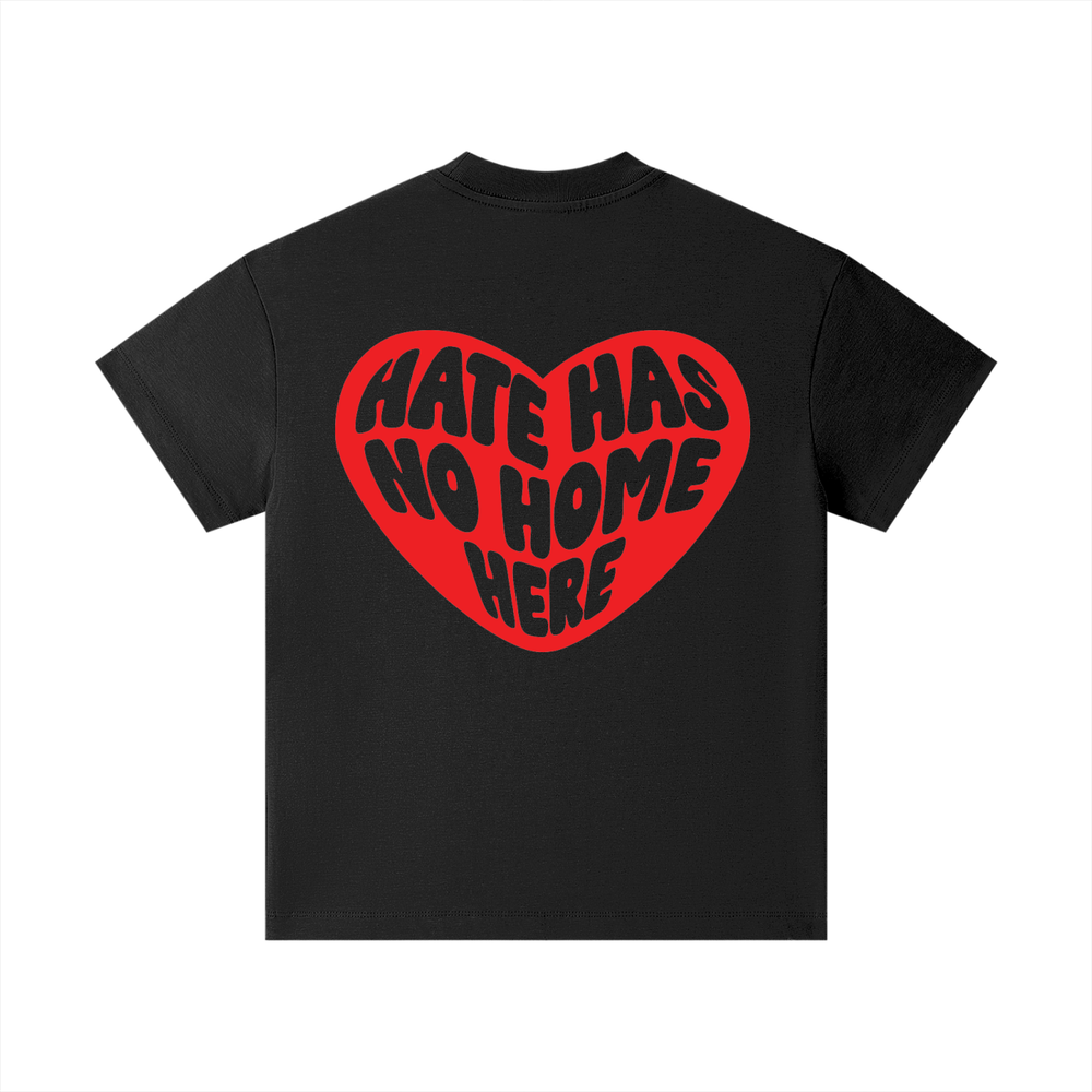 Hate Has No Home Here Youth Tee — Black