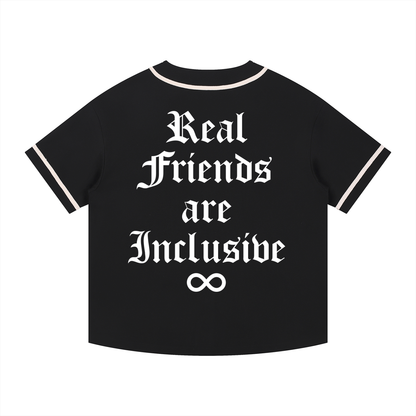 Real Friends SD Piped Button-Up Jersey