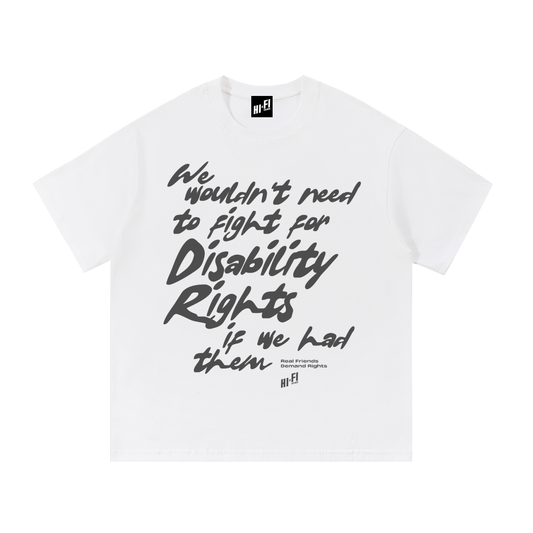 Disability Rights (Front Only) Tee