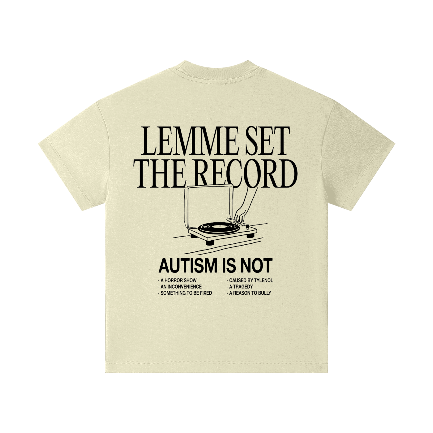 Lemme Set The Record Youth Tee