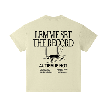 Lemme Set The Record Youth Tee