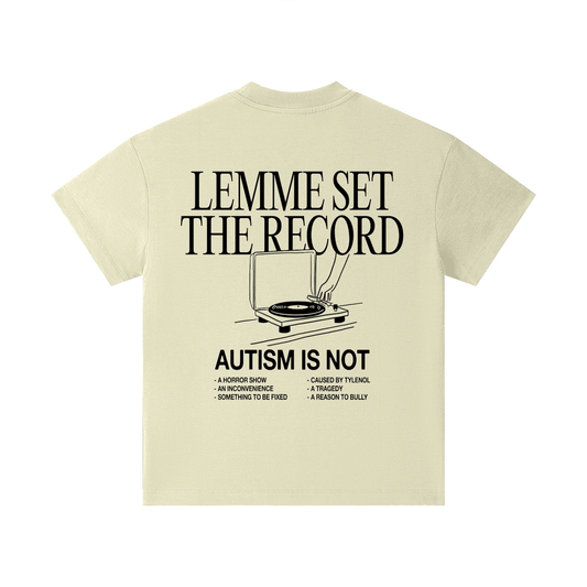 Lemme Set The Record Youth Tee