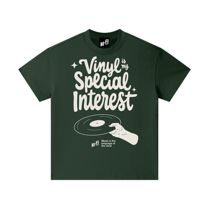 Vinyl Is My Special Interest Youth Tee