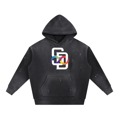 Real Friends SD Frayed Fleece Hoodie