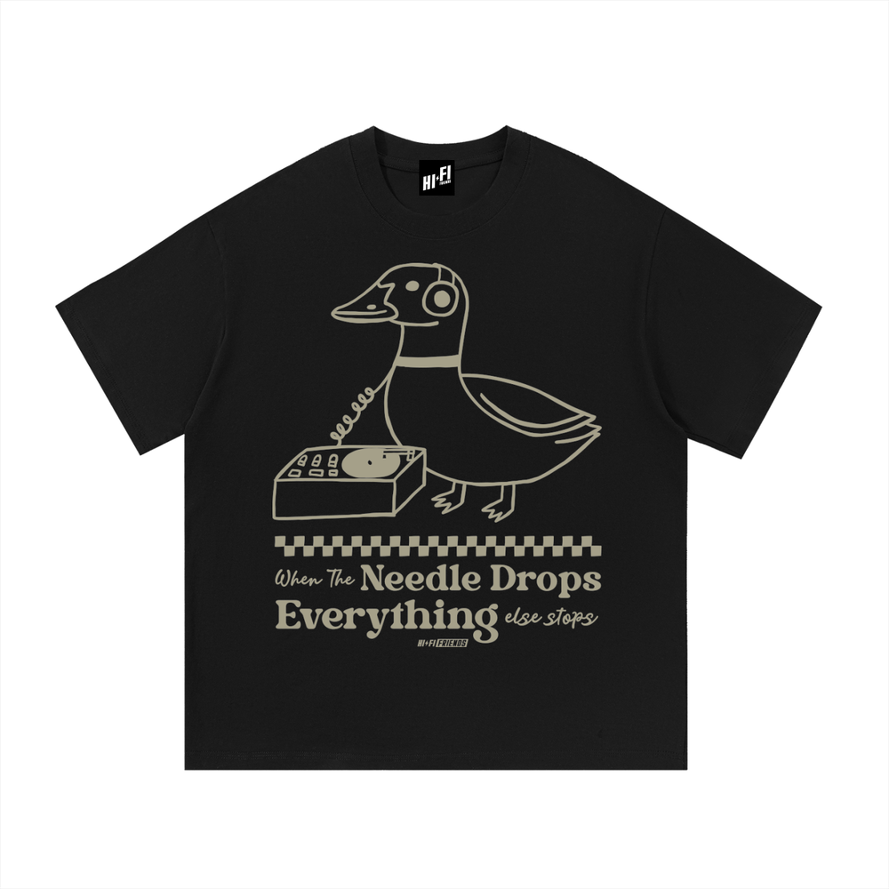 When The Needle Drops Tee