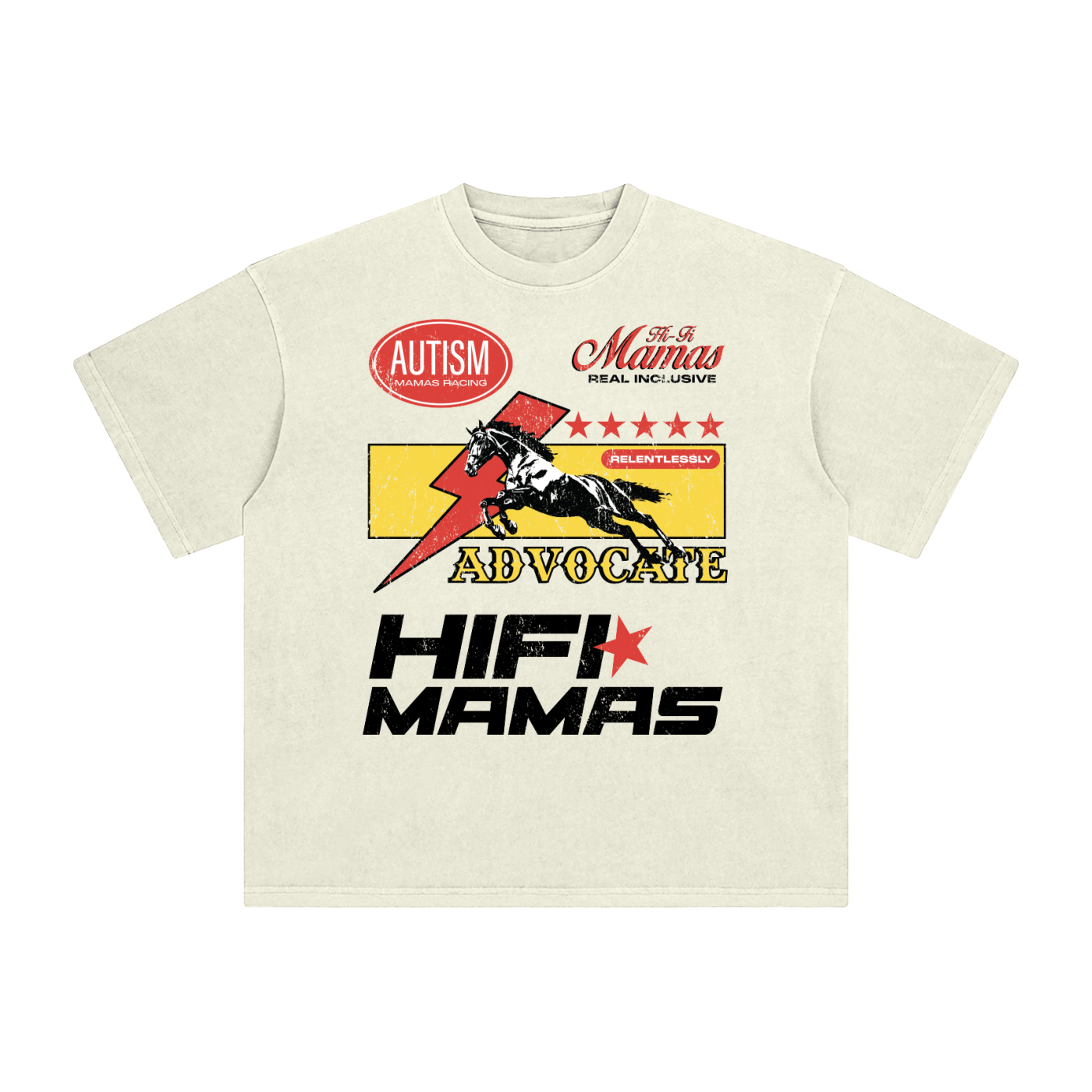 Hi-Fi Mamas: Racing Tee