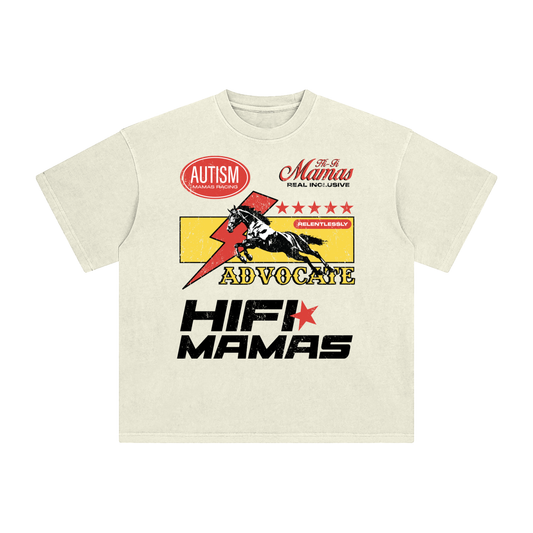 Hi-Fi Mamas: Racing Tee