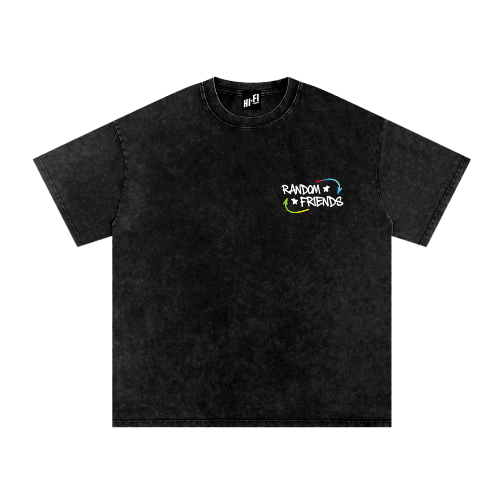 Find Friends in Random Places Oversized Tee