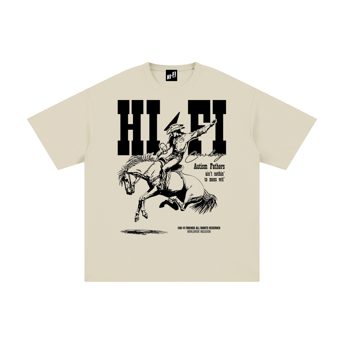Hi-Fi Fathers: Cowboy Essential Tee
