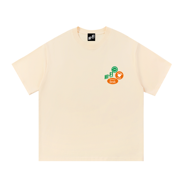 Fresh Friends design on a unisex tee.