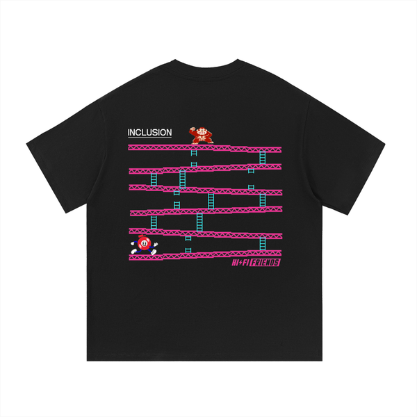 Inclusion: It's On Like design on a unisex tee.
