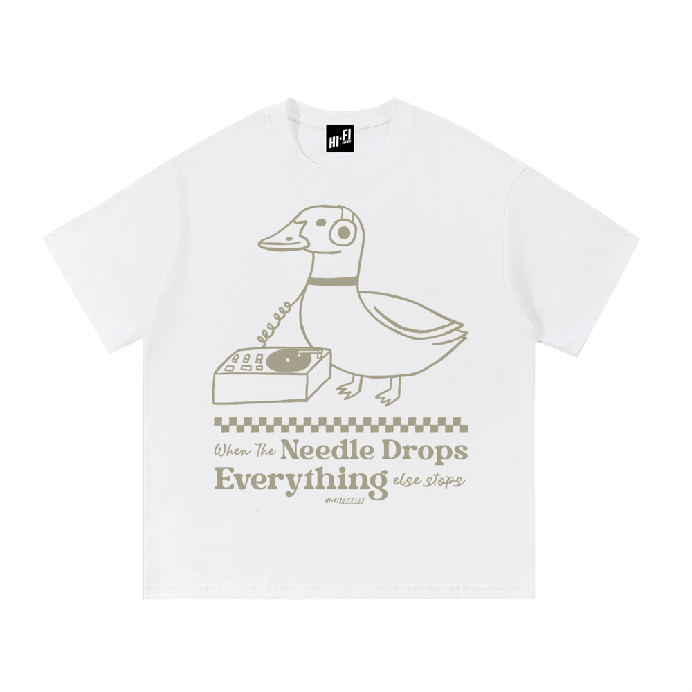 When The Needle Drops Tee