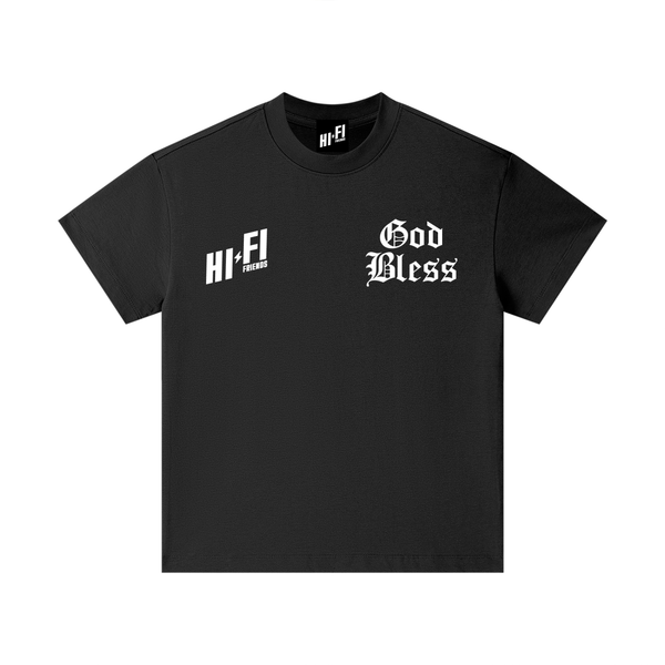 God Bless The Autism Community design on a youth tee.