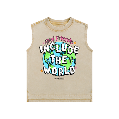 Real Friends Include The World Youth Tank Top