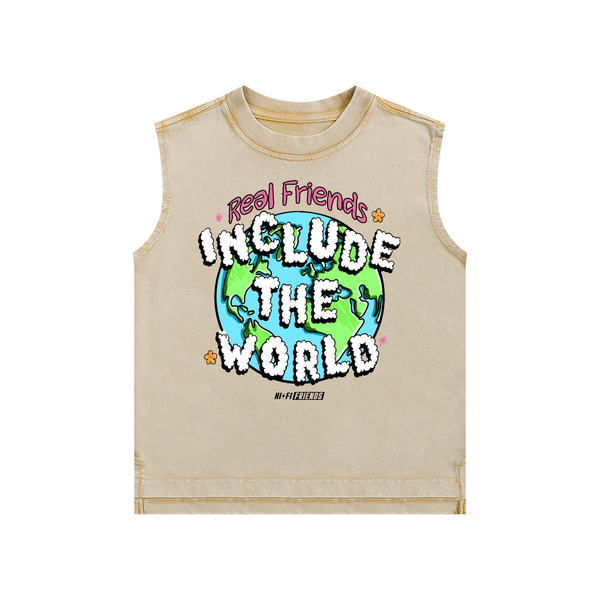 Real Friends Include The World Youth Tank Top