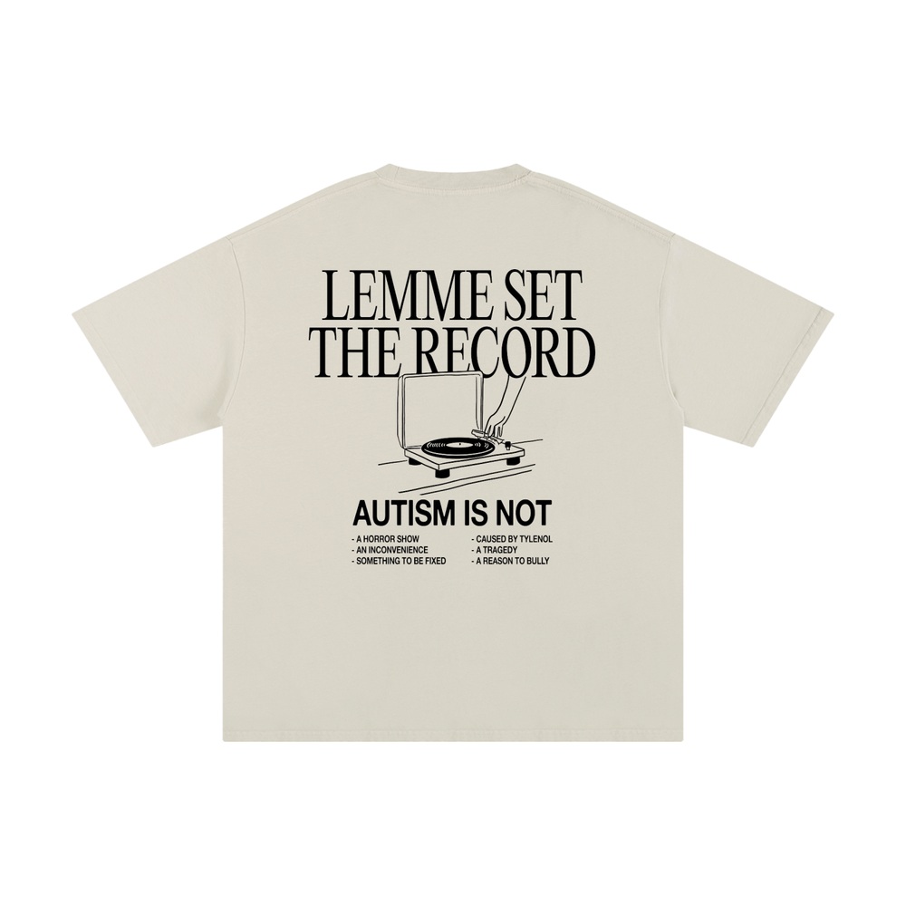 Lemme Set The Record Essential Tee