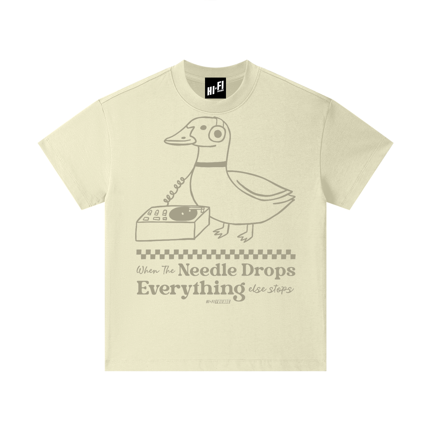 When The Needle Drops Youth Tee