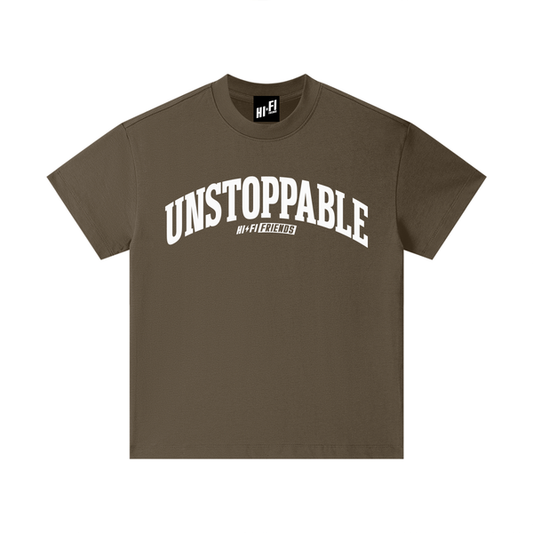 Unstoppable Youth Tee — Brown