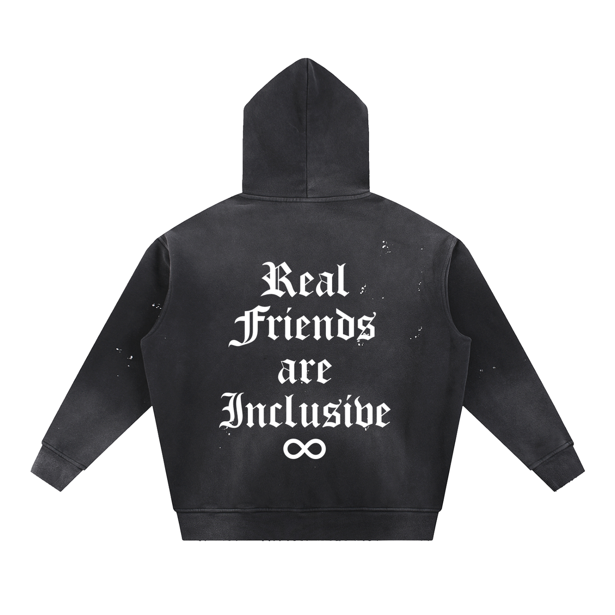 Real Friends SD Frayed Fleece Hoodie