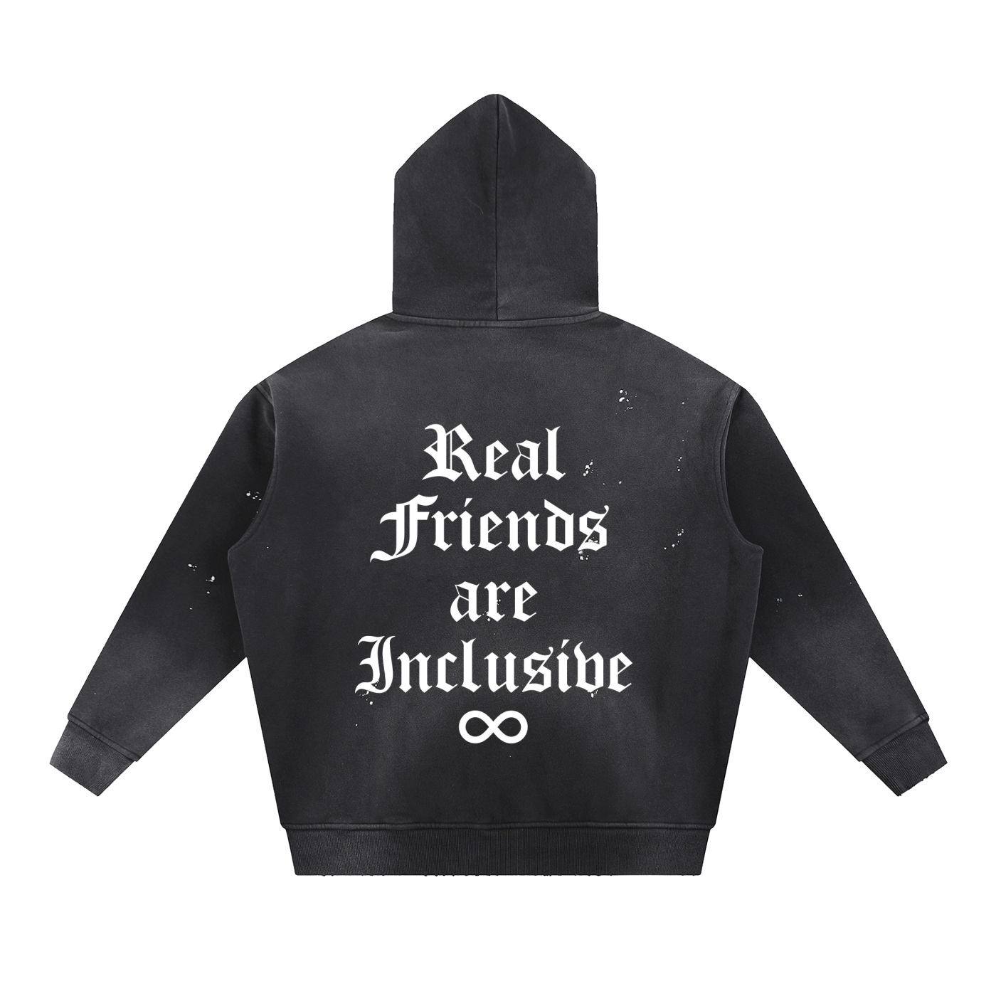 Real Friends SD Frayed Fleece Hoodie