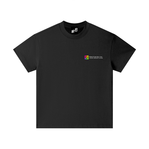 Love At Full Volume Youth Tee — Black