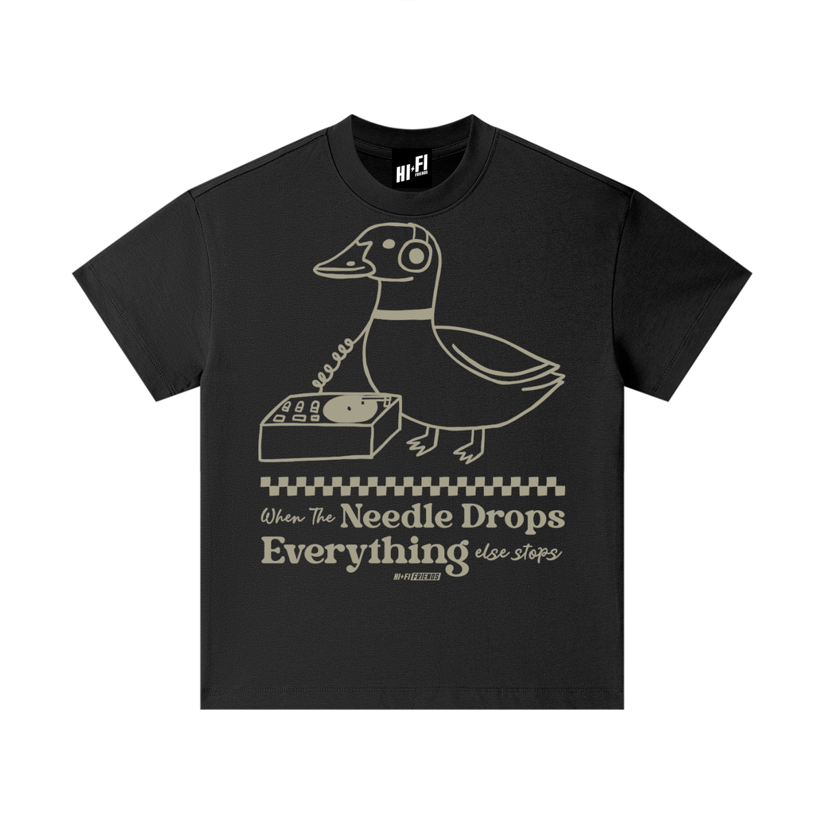 When The Needle Drops Youth Tee