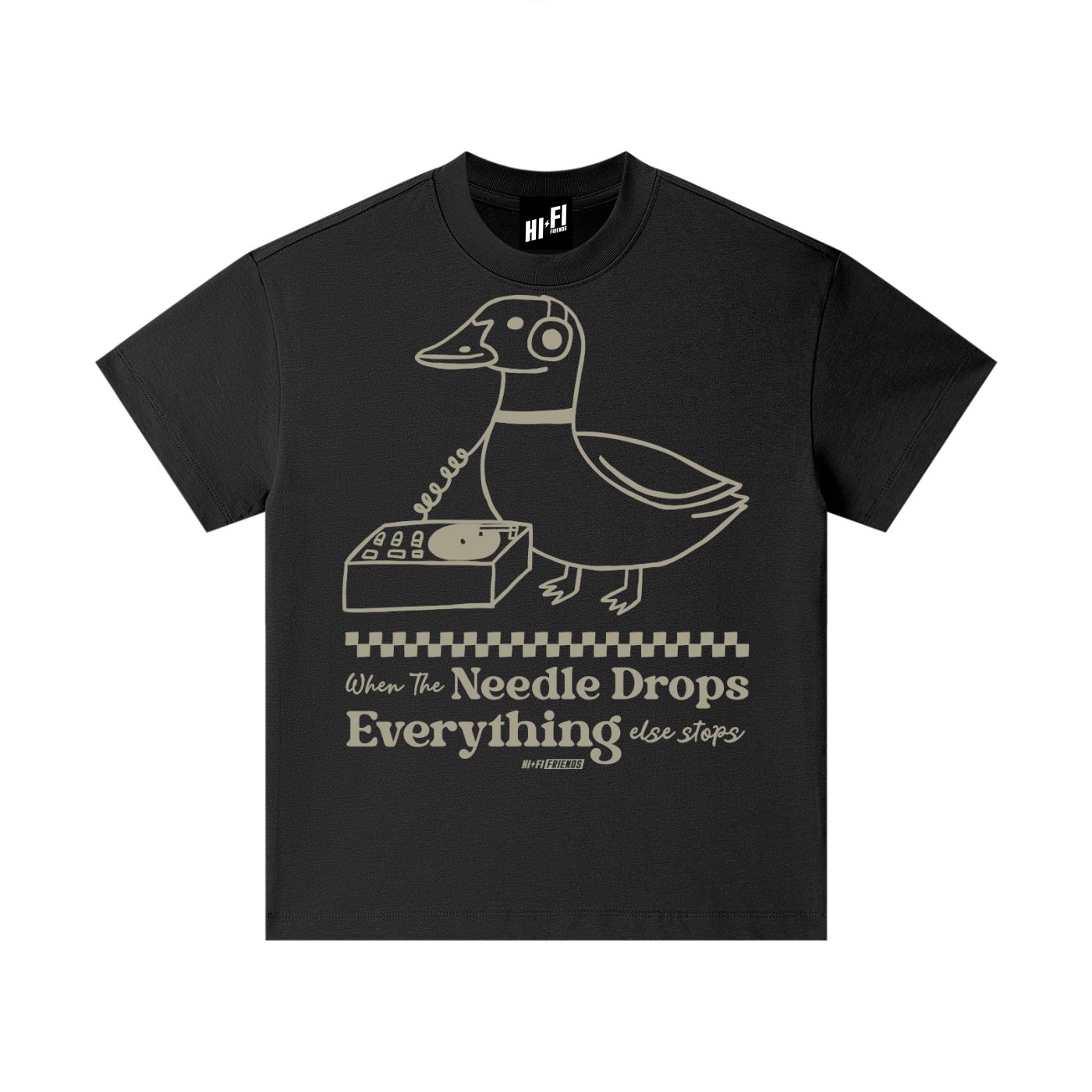 When The Needle Drops Youth Tee